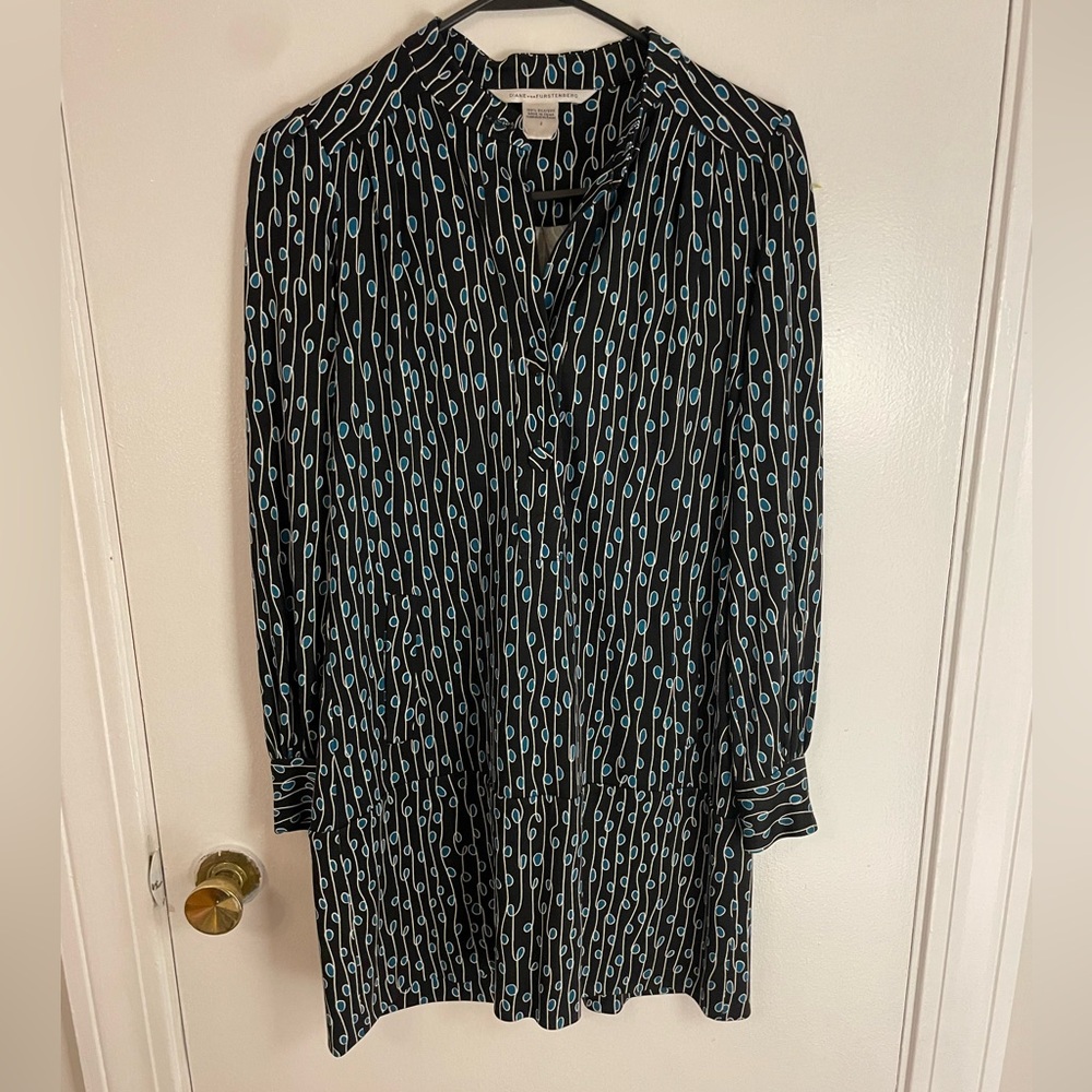 Diane von Furstenberg Tunisia silk mini dress